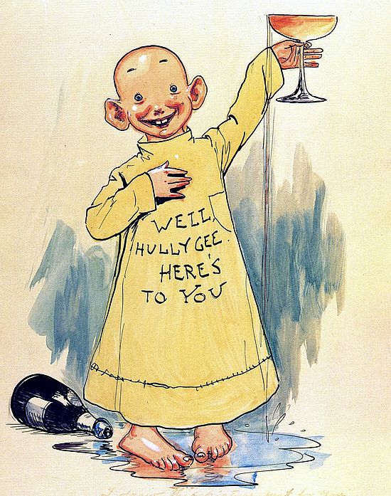 «Yellow Kid» aus der Comic-Privatsammlung Rudolf.