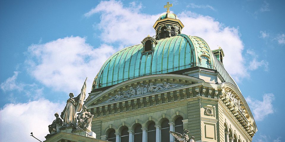 Gebäudeansicht Bundeshaus