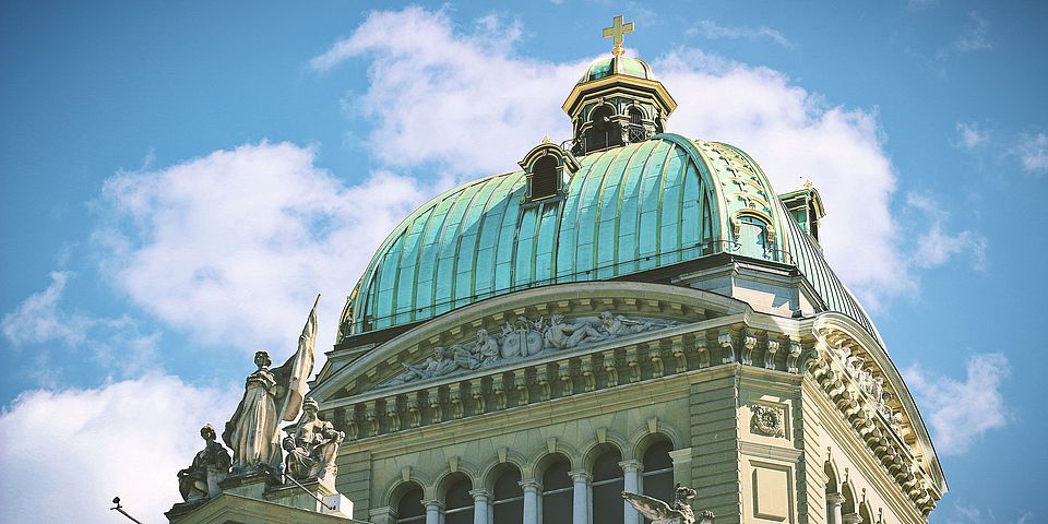 Gebäudeansicht Bundeshaus