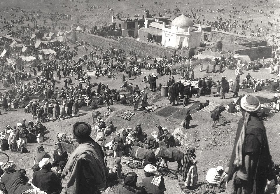 Sakhi Schrein, Kabul 1944