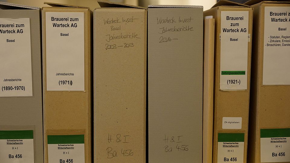 Schachteln der Dokumentation Firmen und Organisationen