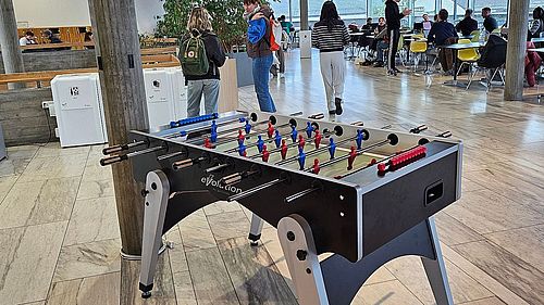 Table football cafeteria