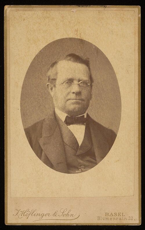 Portrait Benedict Jucker (1811 – 1876) 