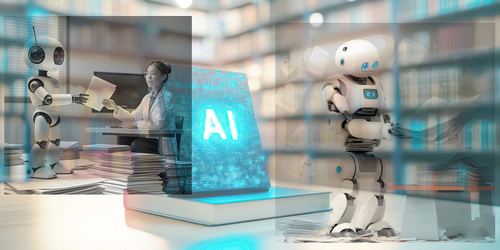 KI Recherche Symbolbild