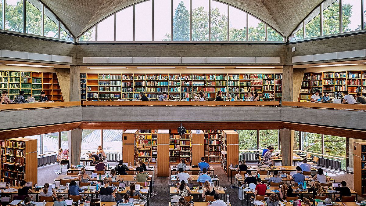 Rundgang durch die UB Hauptbibliothek | University Library | University ...