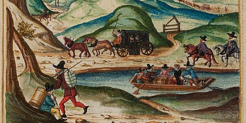 Ausschnitt aus Ryffs Reisebild 