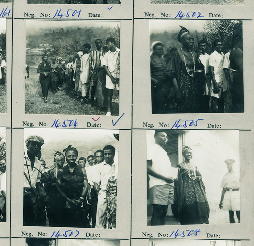 afrikanische Pressefotografien