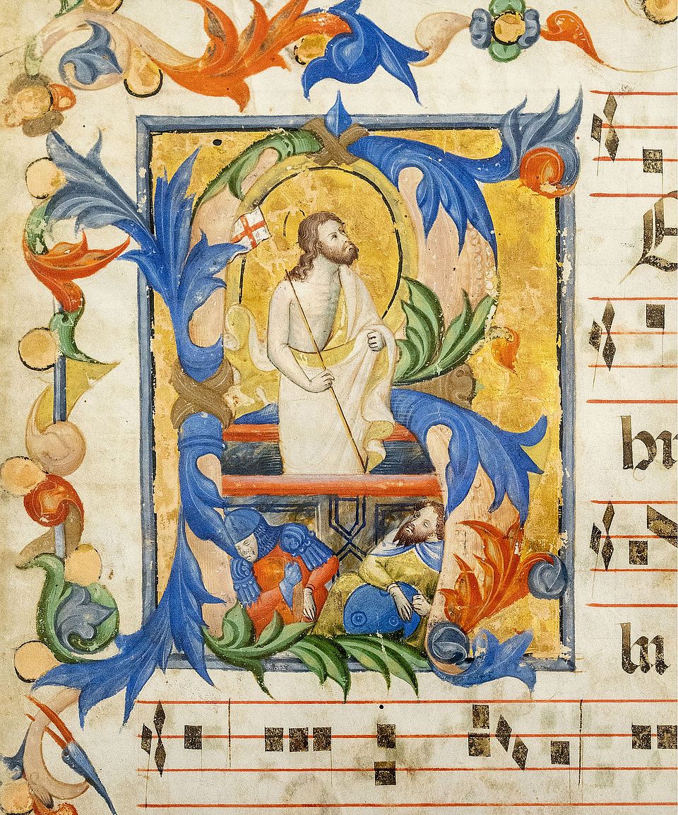 Antiphonar (Fragment), Italien, 15. Jahrhundert