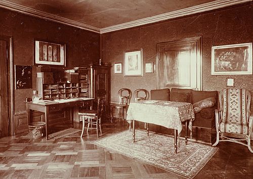 Foto von Jacob Burckhardts Zimmer
