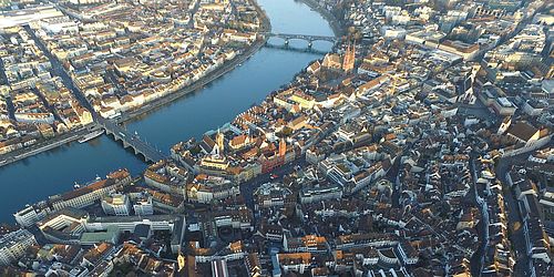 [Translate to English:] Luftansicht Basel