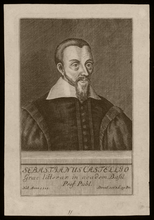 Porträt von Sebastian Castellio (1515–1563). 