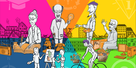 Key Visual Informations-, Daten- und Medienkompetenz