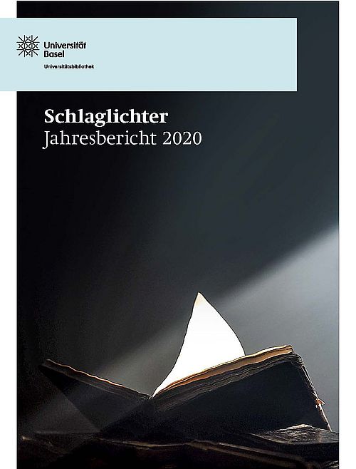 Titelseite Jahresbericht 2021