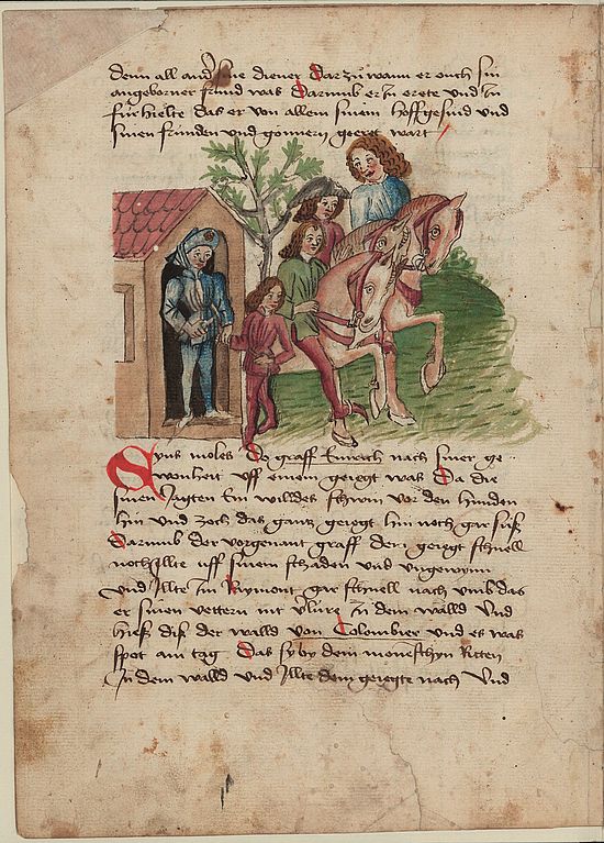 Geschichte von der schönen Melusina / Thüring von Ringoltingen, Basel, 1471.