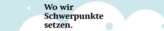Unsere Schwerpunkte