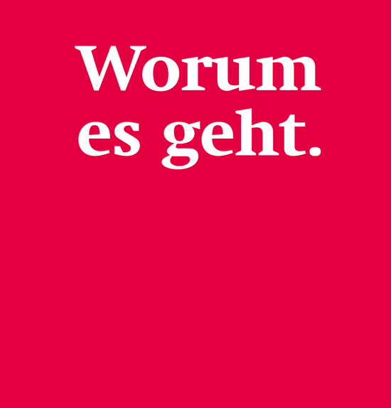 worum es geht