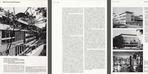 Screenshot E-Periodica