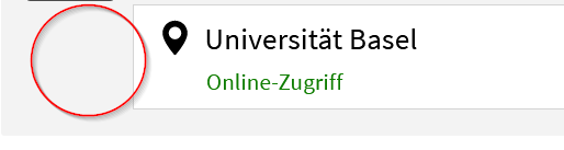 Ansicht ohne VPN