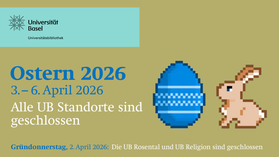 Öffnungszeiten über Ostern