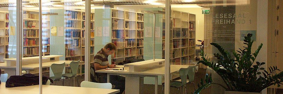 University Business and Economics Library, reading room