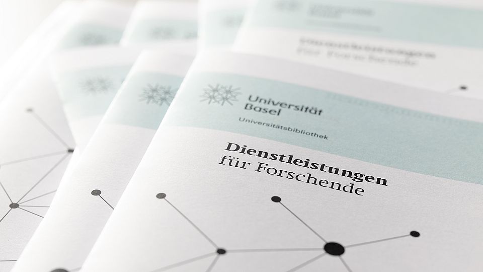 Flyer Forschungsunterstützung