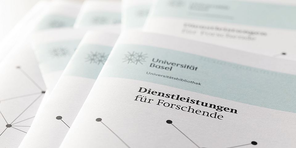 Flyer Forschungsunterstützung