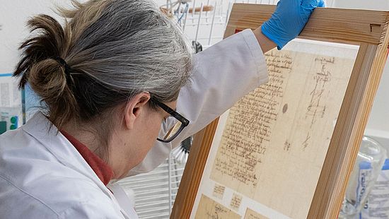 Einzelblattbehandlung im InkLab